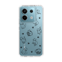 Slim Protection Case［ Original - CASEPLAY Cat All-over Pattern - black ］