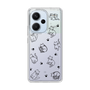 Slim Protection Case［ Original - CASEPLAY Cat All-over Pattern - black ］