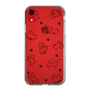 Slim Protection Case［ Original - CASEPLAY Dog All-over Pattern - black ］