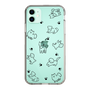 Slim Protection Case［ Original - CASEPLAY Dog All-over Pattern - black ］