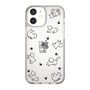 Slim Protection Case［ Original - CASEPLAY Dog All-over Pattern - black ］