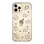 Slim Protection Case［ Original - CASEPLAY Dog All-over Pattern - black ］