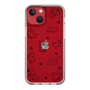 Slim Protection Case［ Original - CASEPLAY Dog All-over Pattern - black ］