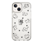 Slim Protection Case［ Original - CASEPLAY Dog All-over Pattern - black ］