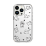 Slim Protection Case［ Original - CASEPLAY Dog All-over Pattern - black ］