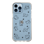 Slim Protection Case［ Original - CASEPLAY Dog All-over Pattern - black ］
