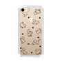 Slim Protection Case［ Original - CASEPLAY Dog All-over Pattern - black ］
