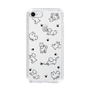 Slim Protection Case［ Original - CASEPLAY Dog All-over Pattern - black ］