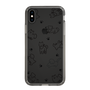 Slim Protection Case［ Original - CASEPLAY Dog All-over Pattern - black ］
