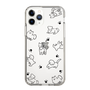 Slim Protection Case［ Original - CASEPLAY Dog All-over Pattern - black ］