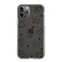 Slim Protection Case［ Original - CASEPLAY Dog All-over Pattern - black ］