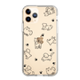 Slim Protection Case［ Original - CASEPLAY Dog All-over Pattern - black ］