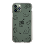 Slim Protection Case［ Original - CASEPLAY Dog All-over Pattern - black ］