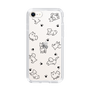 Slim Protection Case［ Original - CASEPLAY Dog All-over Pattern - black ］
