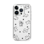 Slim Protection Case［ Original - CASEPLAY Dog All-over Pattern - black ］