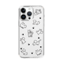 Slim Protection Case［ Original - CASEPLAY Dog All-over Pattern - black ］