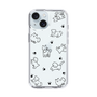 Slim Protection Case［ Original - CASEPLAY Dog All-over Pattern - black ］