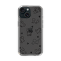 Slim Protection Case［ Original - CASEPLAY Dog All-over Pattern - black ］