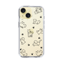 Slim Protection Case［ Original - CASEPLAY Dog All-over Pattern - black ］
