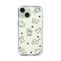Slim Protection Case［ Original - CASEPLAY Dog All-over Pattern - black ］