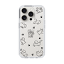 Slim Protection Case［ Original - CASEPLAY Dog All-over Pattern - black ］
