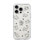 Slim Protection Case［ Original - CASEPLAY Dog All-over Pattern - black ］