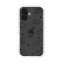 Slim Protection Case［ Original - CASEPLAY Dog All-over Pattern - black ］