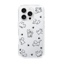 Slim Protection Case［ Original - CASEPLAY Dog All-over Pattern - black ］