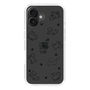 Slim Protection Case［ Original - CASEPLAY Dog All-over Pattern - black ］