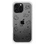 Slim Protection Case［ Original - CASEPLAY Dog All-over Pattern - black ］