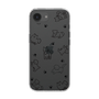 Slim Protection Case［ Original - CASEPLAY Dog All-over Pattern - black ］