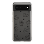 Slim Protection Case［ Original - CASEPLAY Dog All-over Pattern - black ］