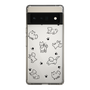 Slim Protection Case［ Original - CASEPLAY Dog All-over Pattern - black ］