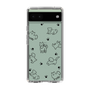 Slim Protection Case［ Original - CASEPLAY Dog All-over Pattern - black ］