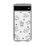 Slim Protection Case［ Original - CASEPLAY Dog All-over Pattern - black ］