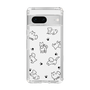 Slim Protection Case［ Original - CASEPLAY Dog All-over Pattern - black ］