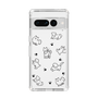 Slim Protection Case［ Original - CASEPLAY Dog All-over Pattern - black ］