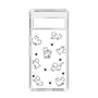 Slim Protection Case［ Original - CASEPLAY Dog All-over Pattern - black ］