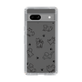 Slim Protection Case［ Original - CASEPLAY Dog All-over Pattern - black ］