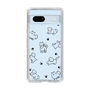 Slim Protection Case［ Original - CASEPLAY Dog All-over Pattern - black ］