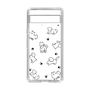 Slim Protection Case［ Original - CASEPLAY Dog All-over Pattern - black ］