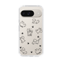 Slim Protection Case［ Original - CASEPLAY Dog All-over Pattern - black ］