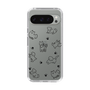 Slim Protection Case［ Original - CASEPLAY Dog All-over Pattern - black ］