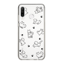 Slim Protection Case［ Original - CASEPLAY Dog All-over Pattern - black ］