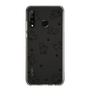 Slim Protection Case［ Original - CASEPLAY Dog All-over Pattern - black ］