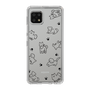 Slim Protection Case［ Original - CASEPLAY Dog All-over Pattern - black ］