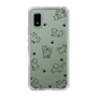 Slim Protection Case［ Original - CASEPLAY Dog All-over Pattern - black ］