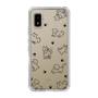 Slim Protection Case［ Original - CASEPLAY Dog All-over Pattern - black ］