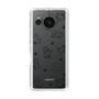 Slim Protection Case［ Original - CASEPLAY Dog All-over Pattern - black ］