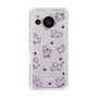 Slim Protection Case［ Original - CASEPLAY Dog All-over Pattern - black ］